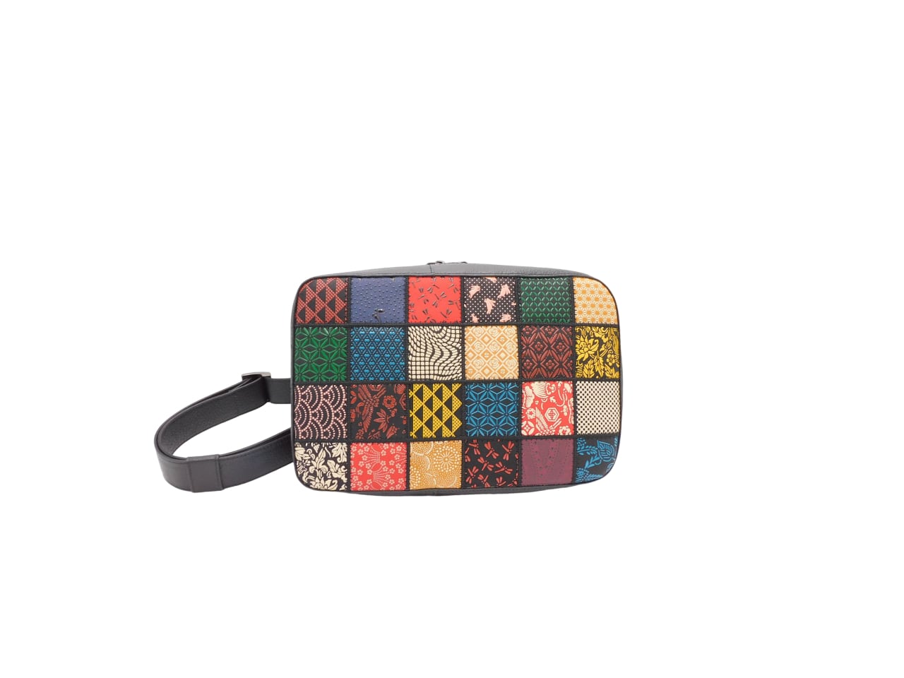 パッチワーク印傳 ボディバッグ マルチカラー
