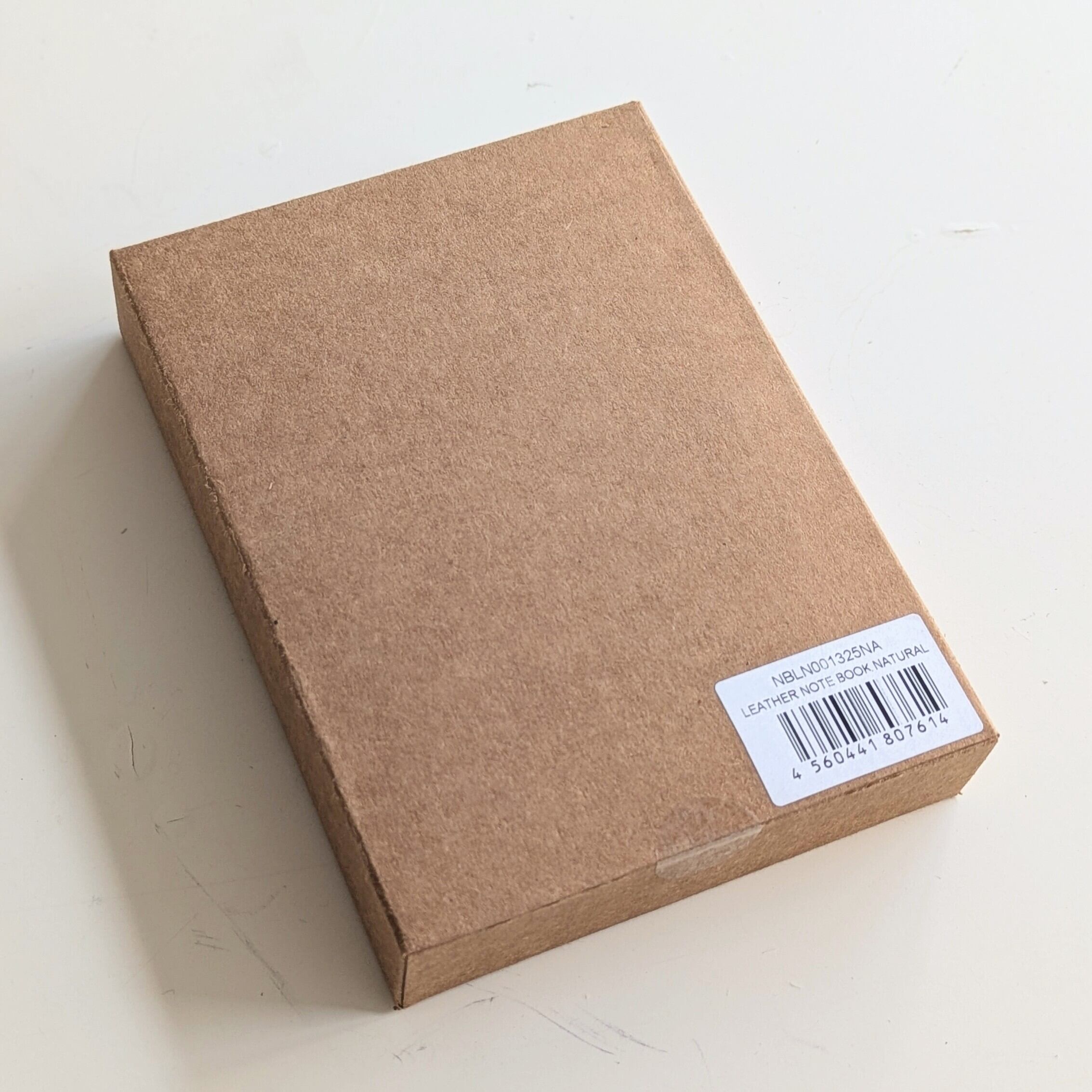 LEATHER COVERED HANDMADE PAPER NOTE | BamBooks the Heritage