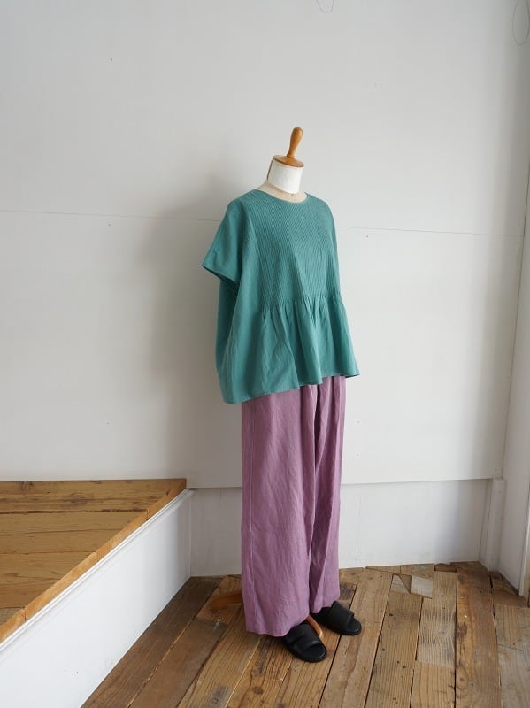 marble SUD マーブルシュッド 2way ピンタックブラウス | Fimpen+Nul
