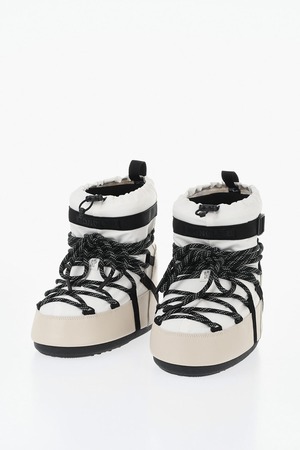 MONCLER モンクレール ブーツ カーフレザー・ファブリック・ラバー