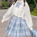 ✞ シャツブラウス♡スリーブカジュアル白大人女子☆ ホワイト ランタンスリーブ スウィート ✞ゴスロリ SM ミリ 甘ロリ クラロリ 和ロリ エレガント 黒ロリ 姫ロリ 華ロリ BB-BB42418987966