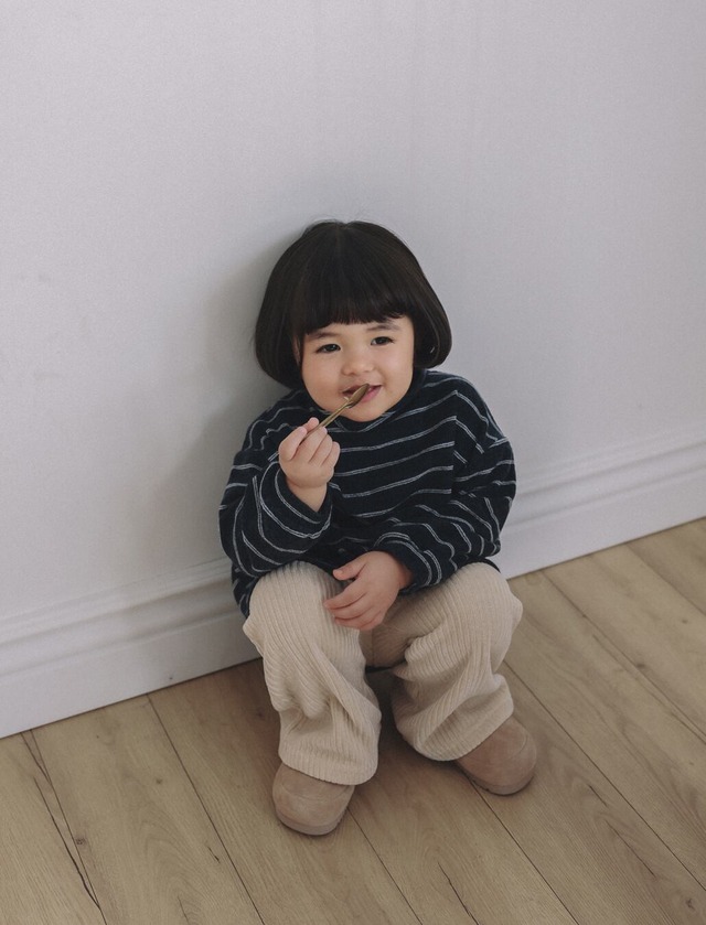 予約⌇onu/ Wide ribbed pants