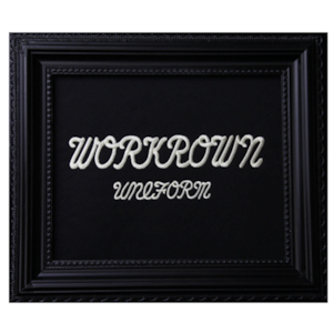 WORKROWN オリジナル書体 刺繍サービス