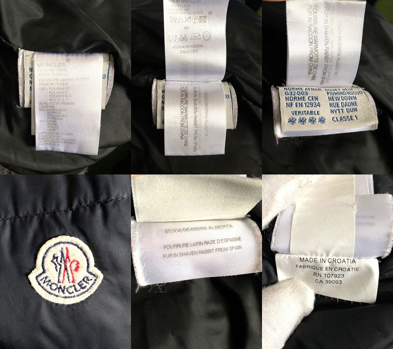 MONCLER モンクレール 定価16万 ブルガリ 毛皮 ファー ダウン