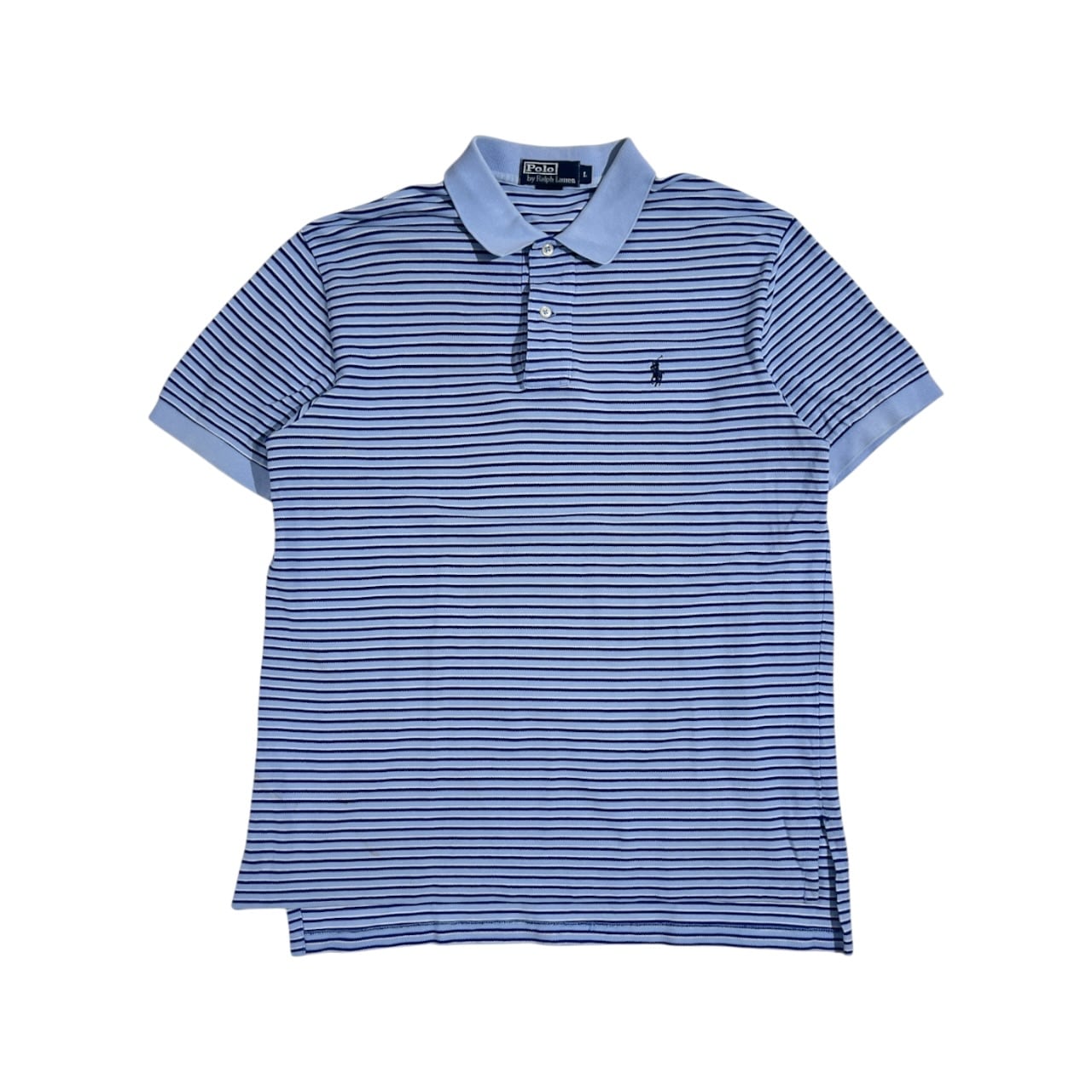 2005ss dior homme guitar embroidery border polo shirt | PAY ID