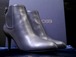 2014美品◆SergioRossi セルジオロッシ VARENNE アンクルベルトデザイン ショート ブーツ ブーティ 37.5 灰◆ 足元のニュアンスに大活躍♪