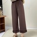 2色/裾レースペチパンツ ・12503