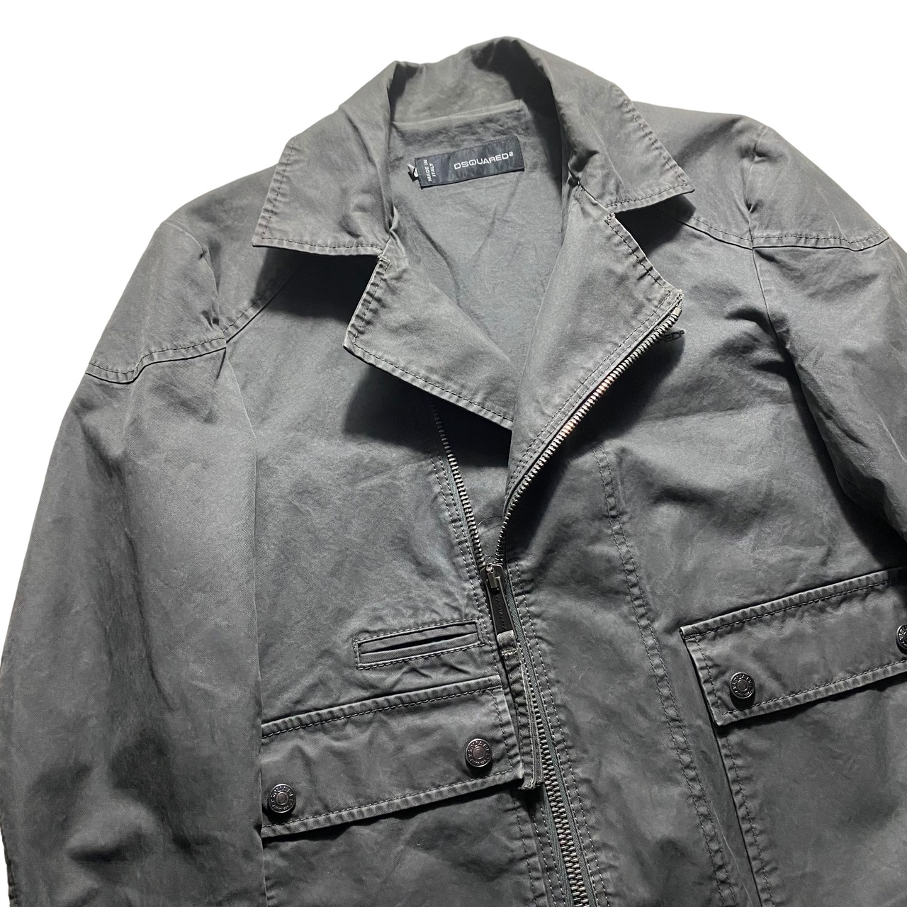 DSQUARED cotton riders jacket