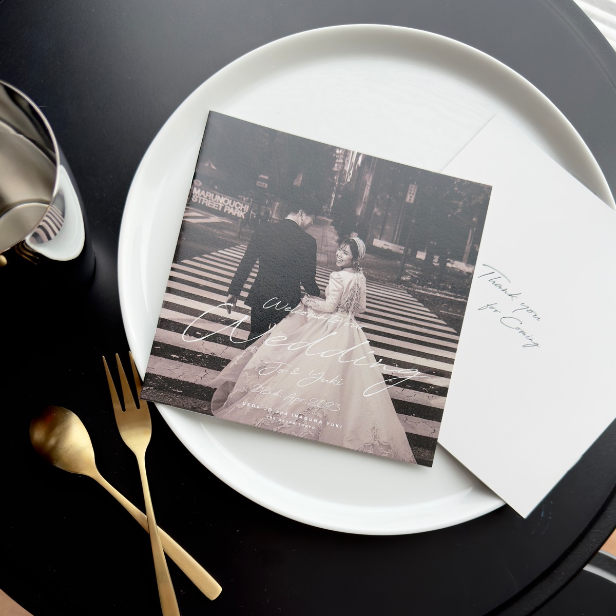 結婚式プロフィールブック席次表［ 8P 中綴じ冊子 ｜ パターンオーダー 