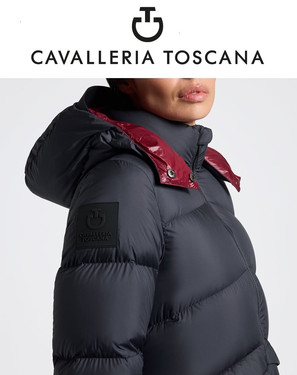 CavalleriaToscanaレディースLongジャケット GID314NY137 | 乗馬