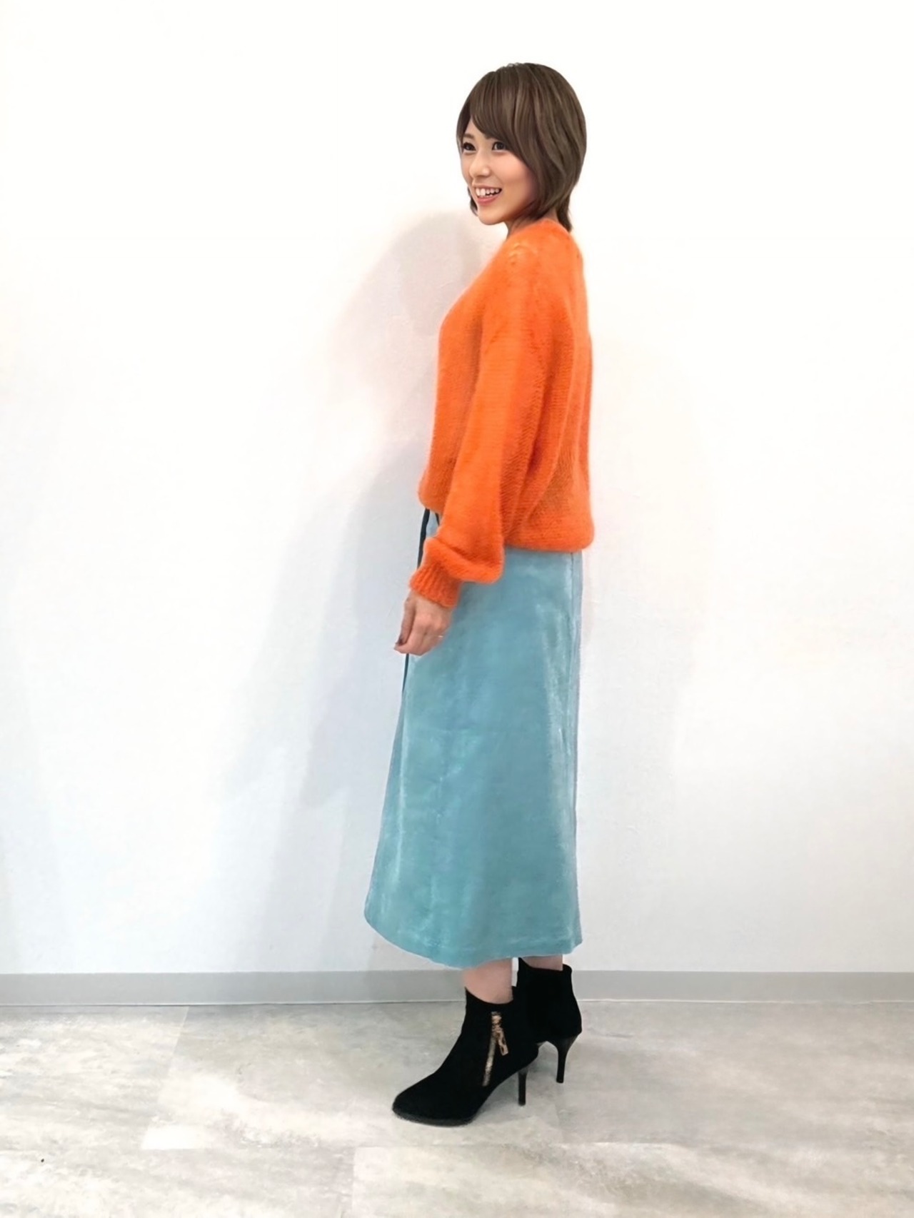 ホールガーメントモヘアニット