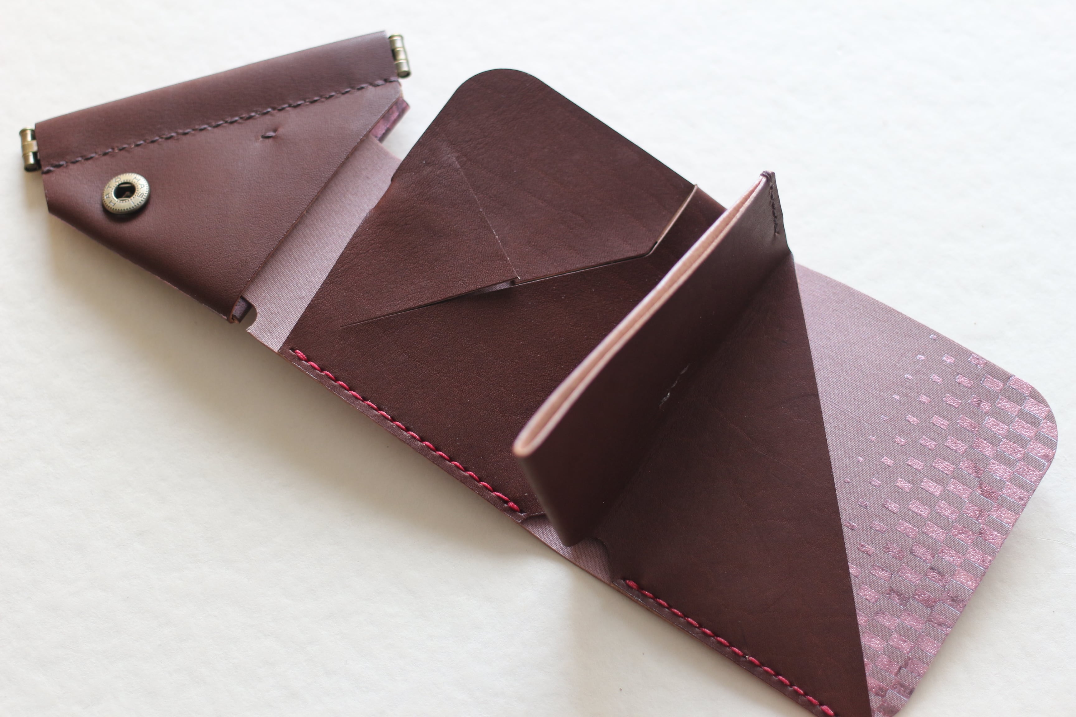 wallet 【虹彩箔】ピンク | takenaka kinsai