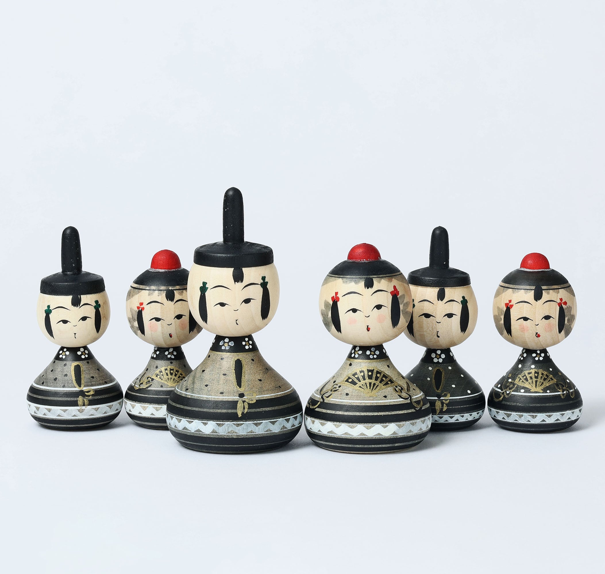 雛こけし-7】弥治郎系 池内潮音工人 8.5cm | Hina kokeshi doll-7, by