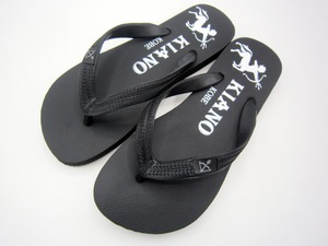 Lilly  Black-White <MEN'S FLIP-FLOPS>　