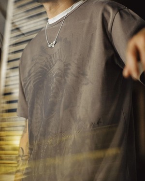 Vintage Style Heavy Cotton T-Shirt  K0280