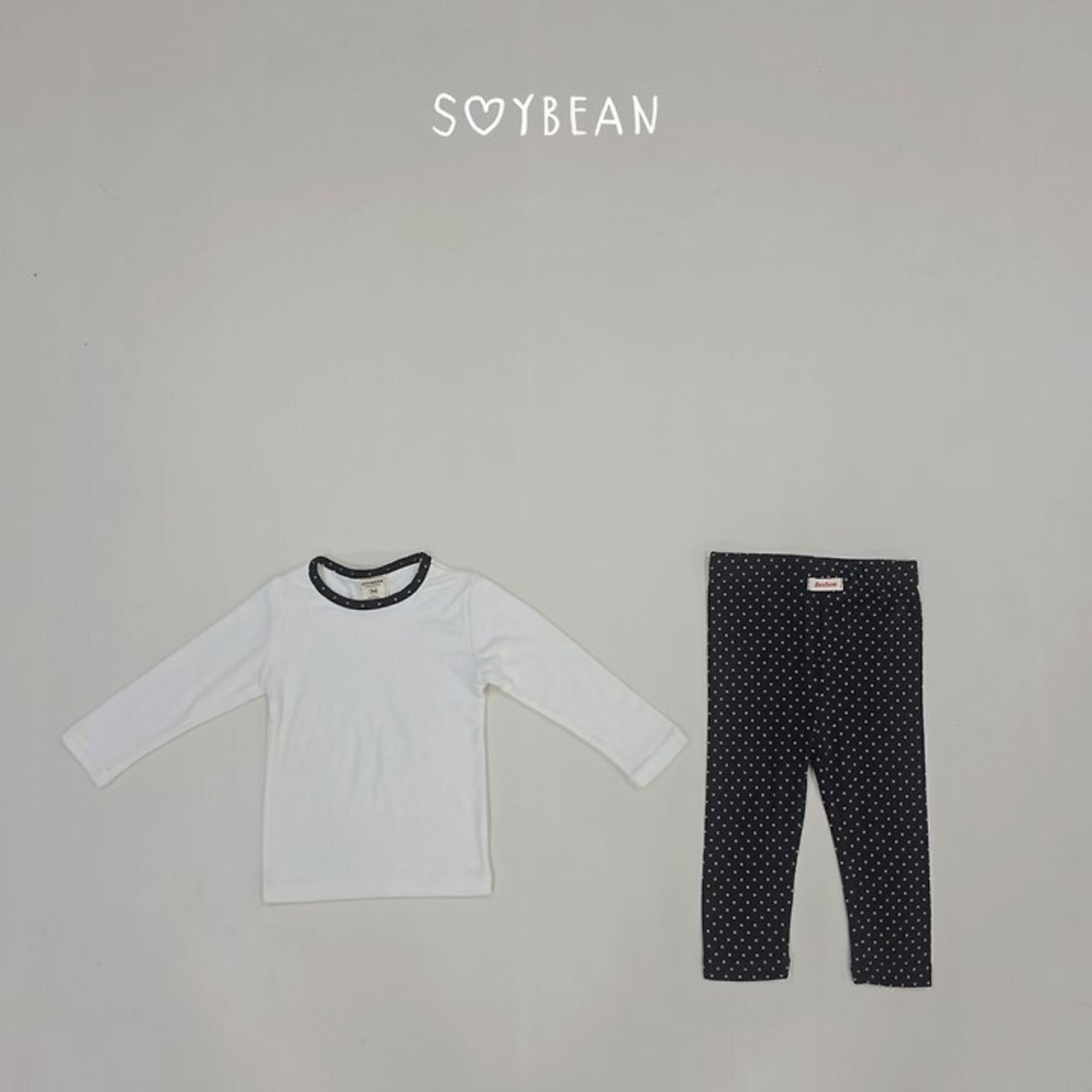 【取寄】SOYBEAN　キュンキュンドットルームウェア｜秋服｜韓国子供服｜ 26/AT