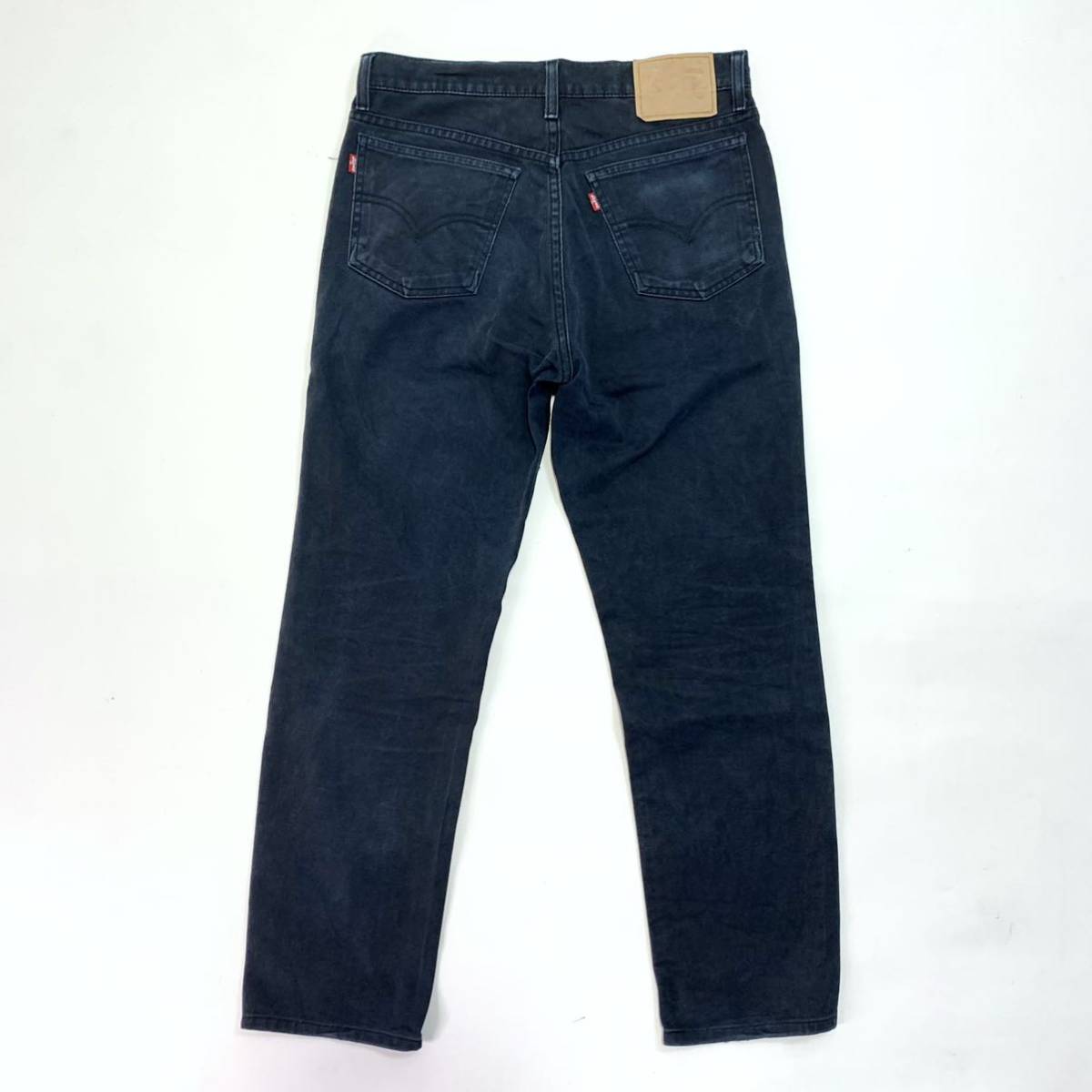 6044 Levi's リーバイス 606? ブラックデニムパンツ 両ポケタブ W32