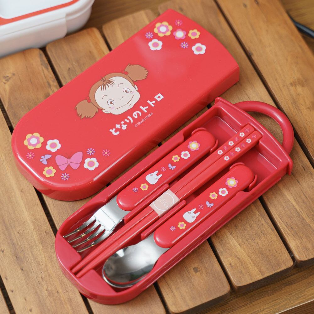 となりのトトロ 食洗機対応抗菌トリオセット メイのお弁当(7023)