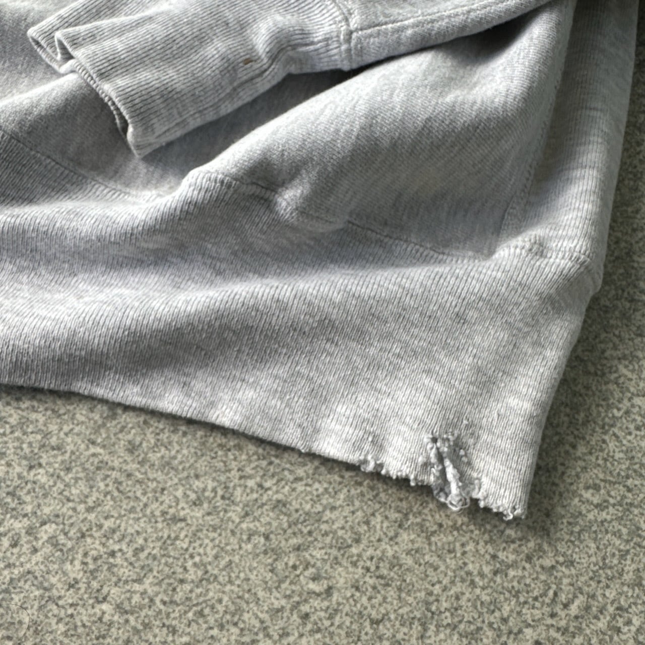 90s Champion RW リバースウィーブ チームロゴ 霜降りグレー