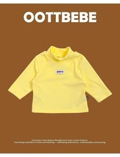 韓国子供服 / 26winter / oottbebe / ぷにぷにタートルネックT / ベビー&キッズ / 冬服 *XS~XL*