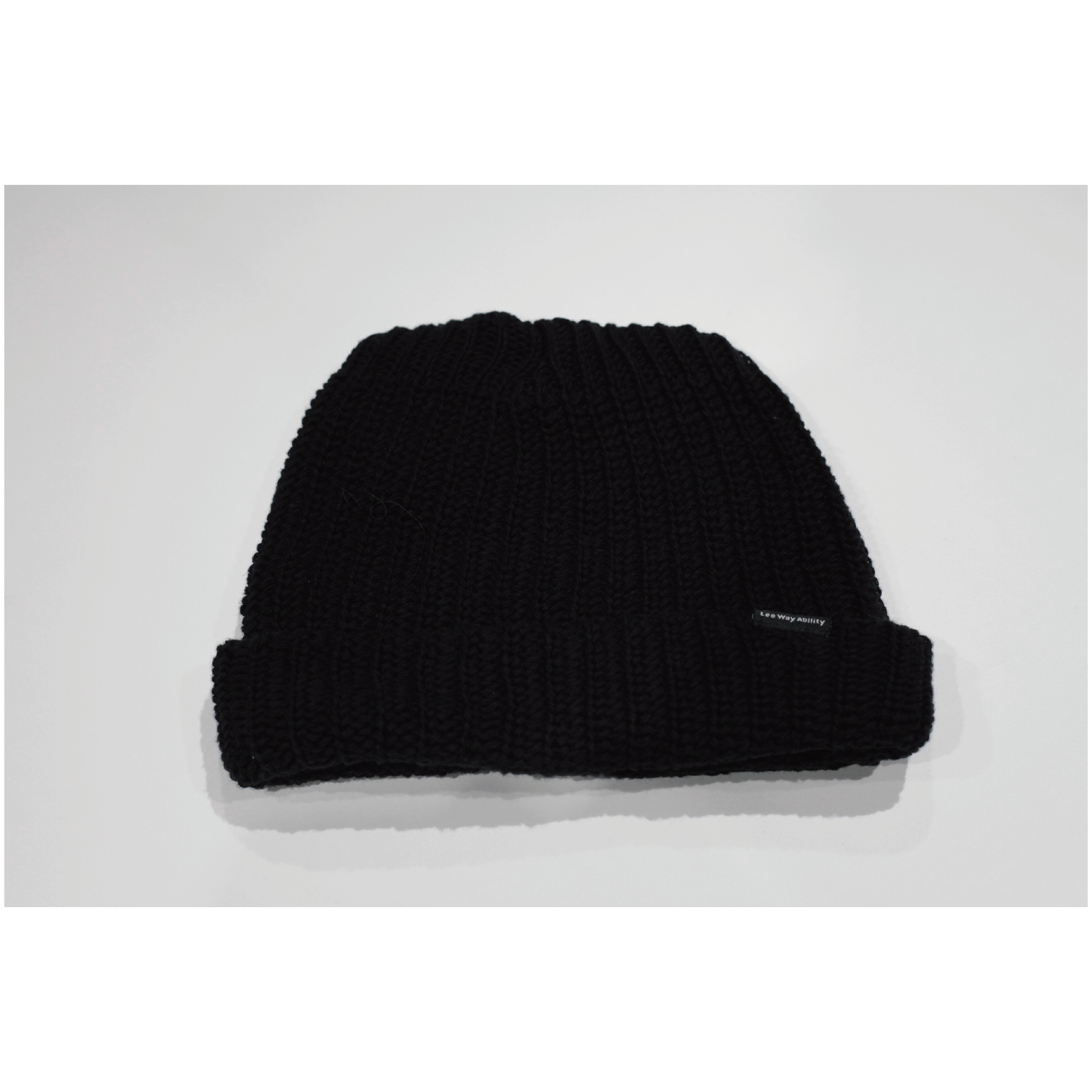 LeeWayAbility - Tag Logo Short Beanie -
