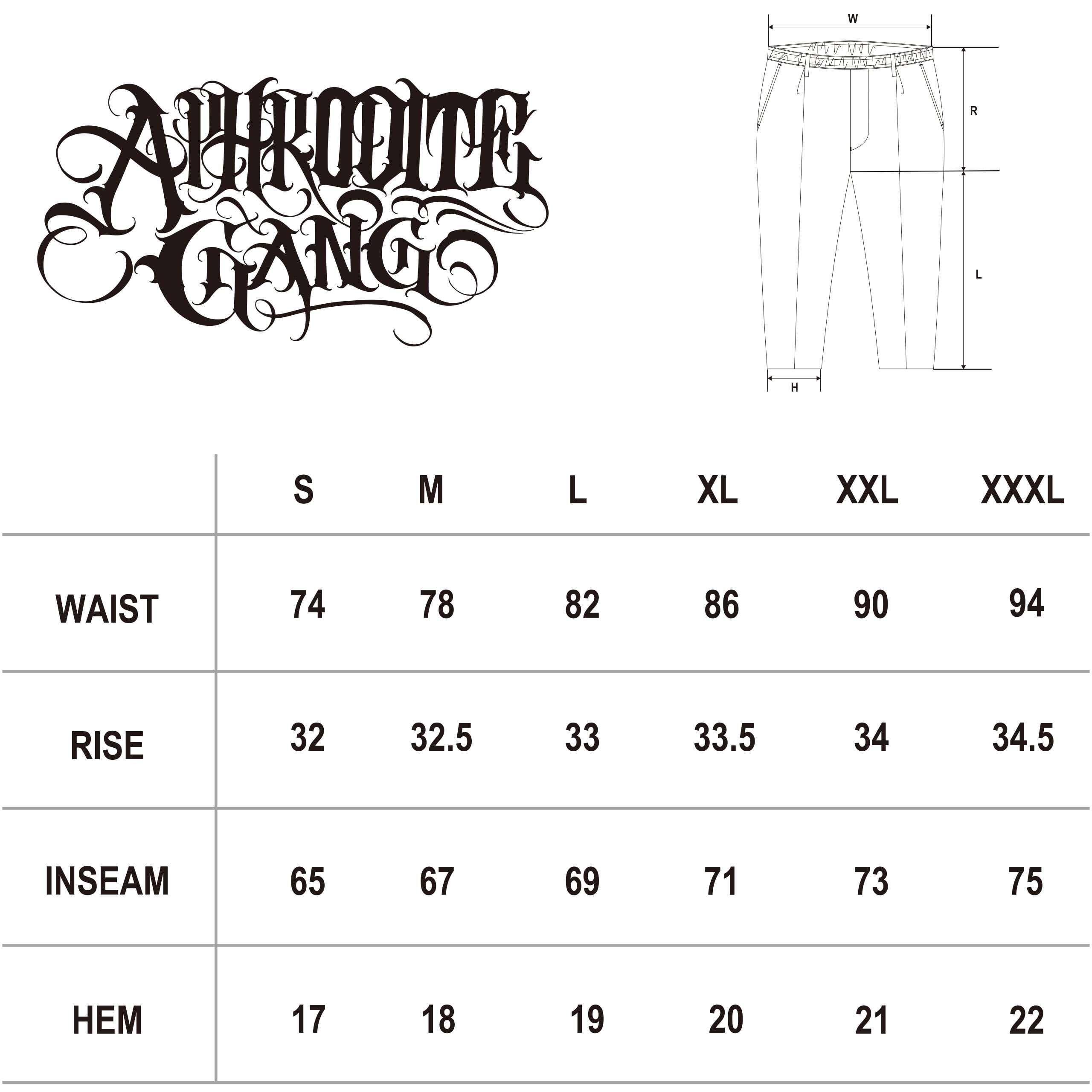GAKKIN × BUDSPOOL 花罰家紋 EASY TROUSERS | APHRODITEGANG HOLDINGS