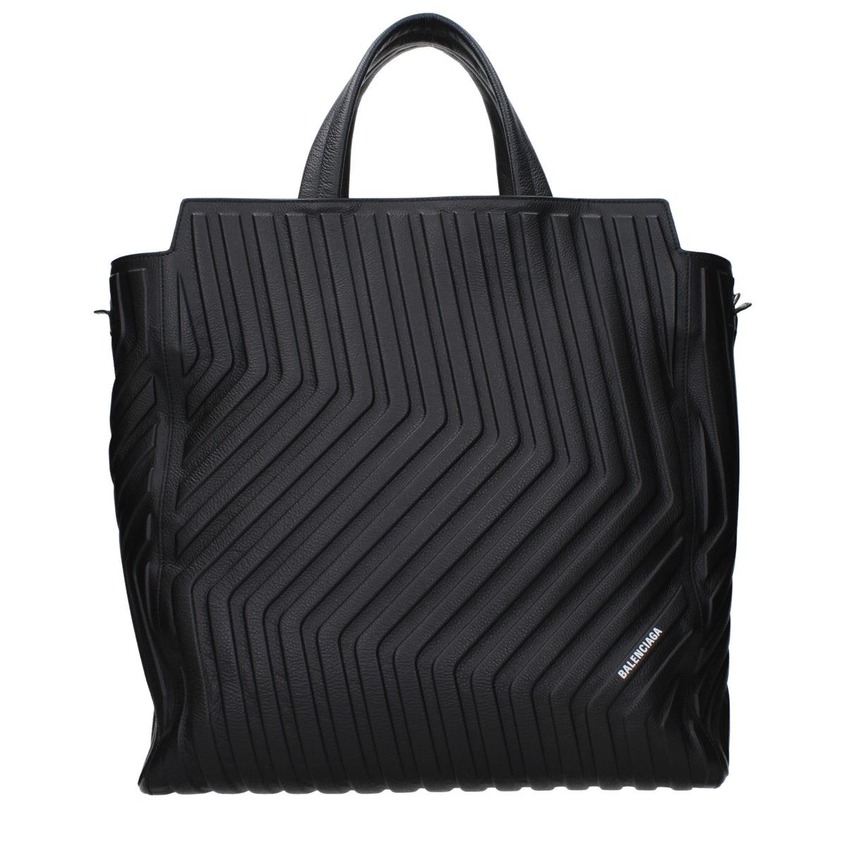 【新品】BALENCIAGA バレンシアガ レディース ハンドバッグ レザー ブラック 6794632103I1000