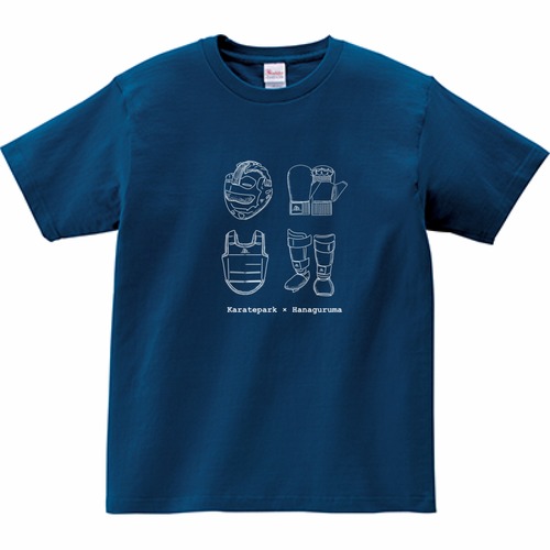 karatepark × hanaguruma　2021Ｔシャツ  color：インディゴ【受注生産】