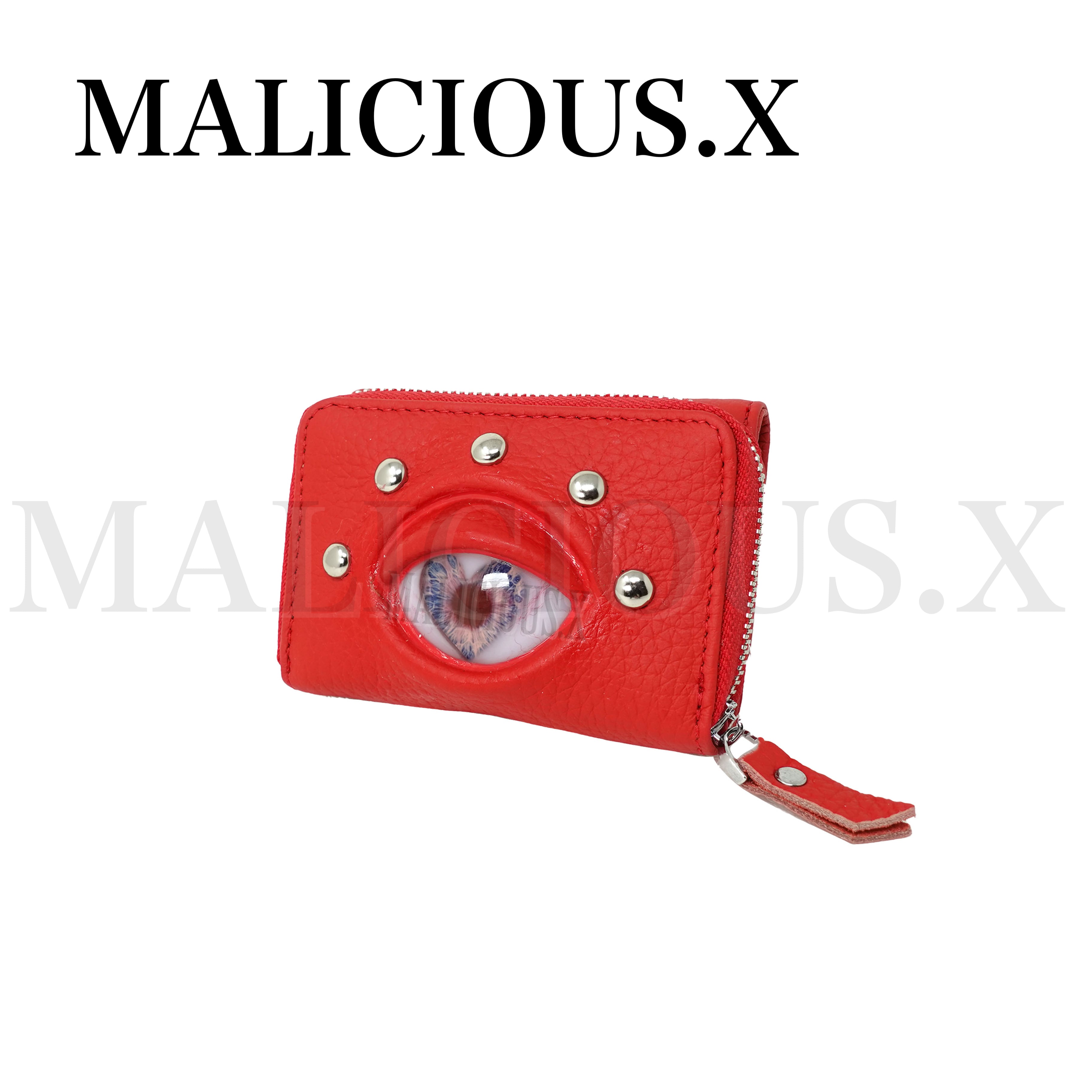 ミニ財布　MALICIOUS.X 紫×緑 WALLET | MALICIOUS.X