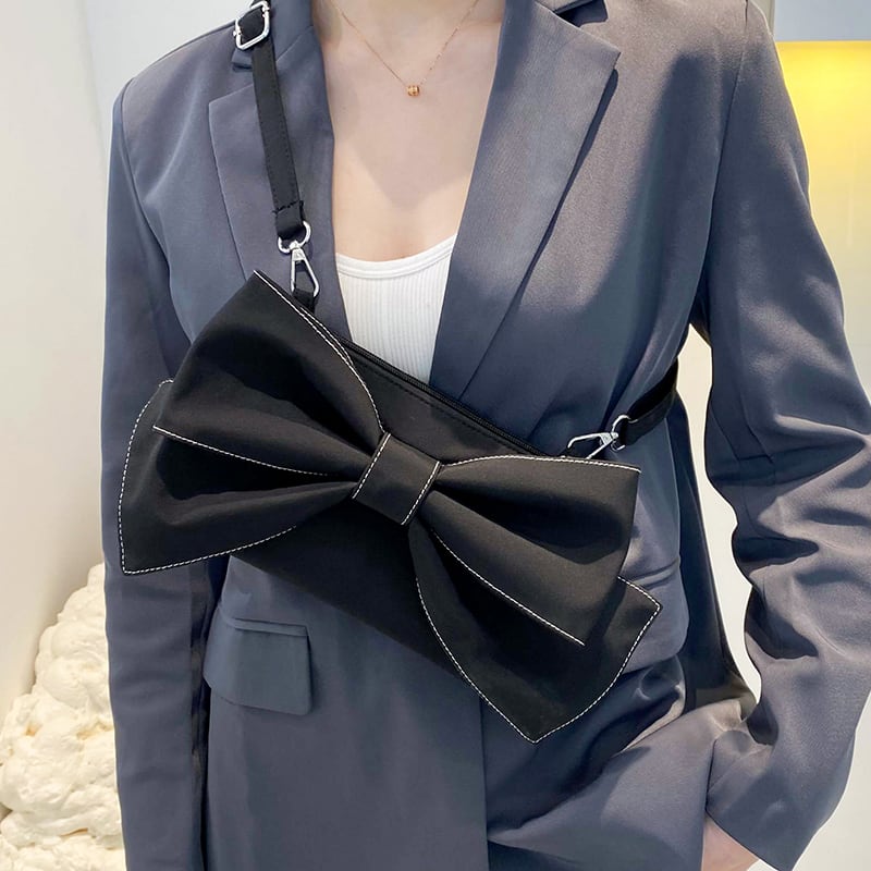 リボンシングル 大人ガーリー スウィート キュート カジュアル メッセンジャーバッグ Tiancai_Wing_Bag53773588105