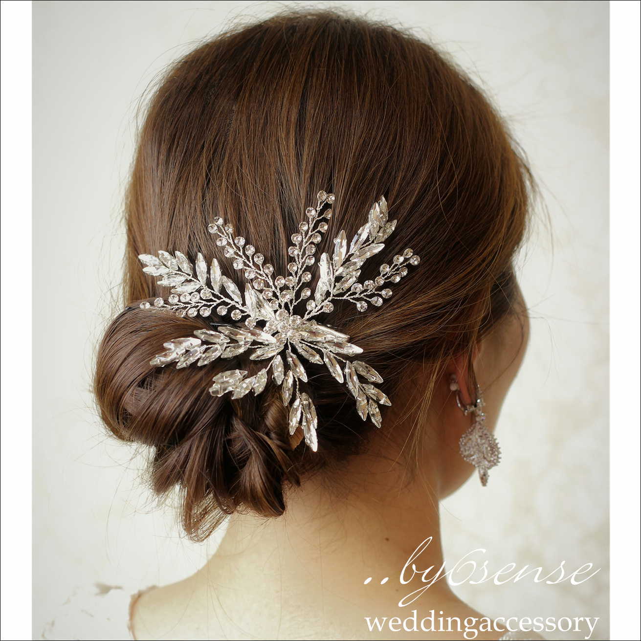 ウェディングヘアアクセサリーエトワール・スターヘッドドレス (hd0134