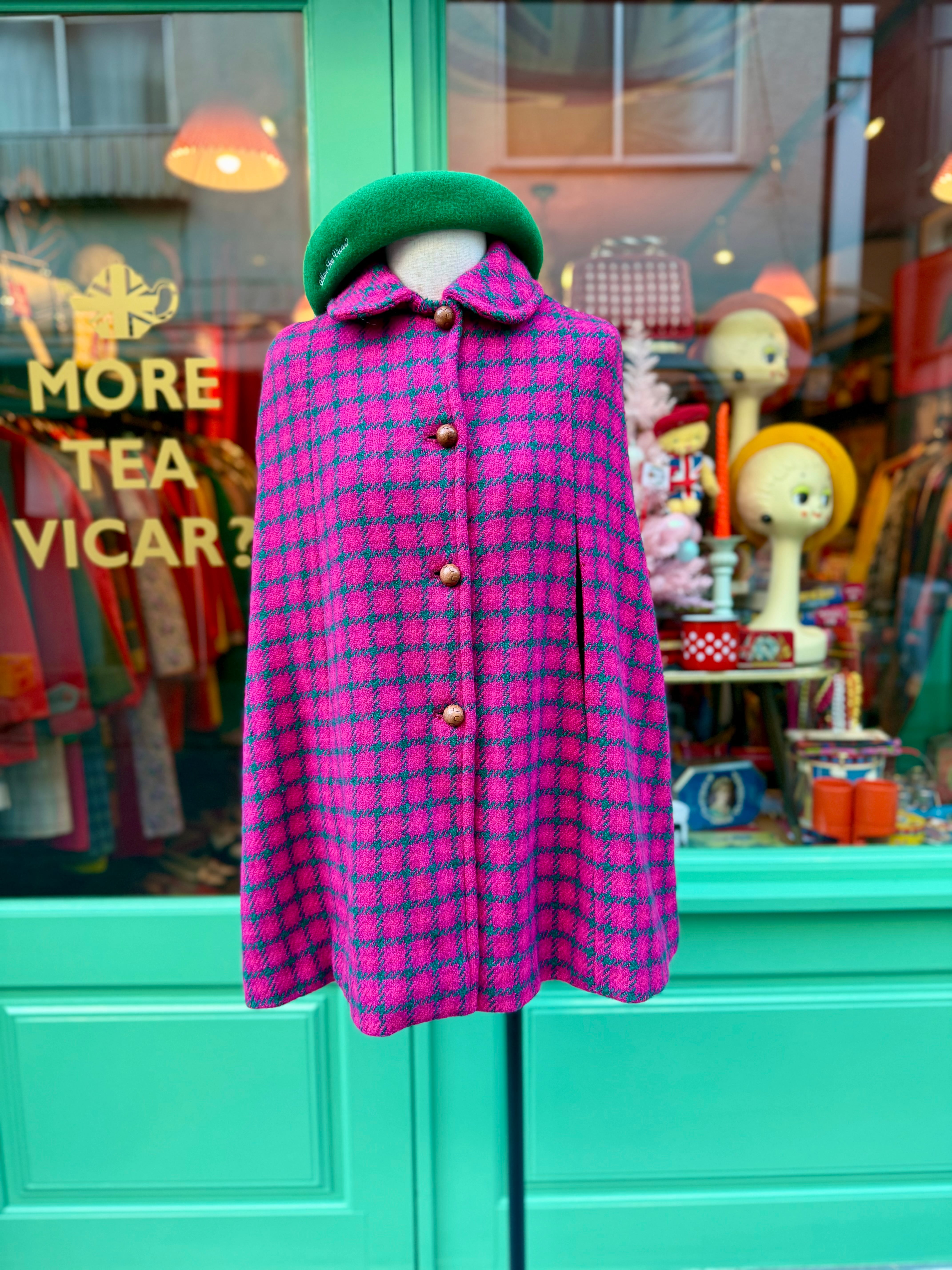 英国 60's Vintage ケープコート | More Tea Vicar ?