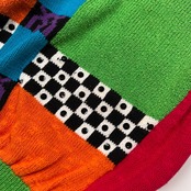 希少 YOSHIYUKI KONISHI ヨシユキコニシ マルチデザイン 3D 半袖 コットンニット セーター /ビンテージ