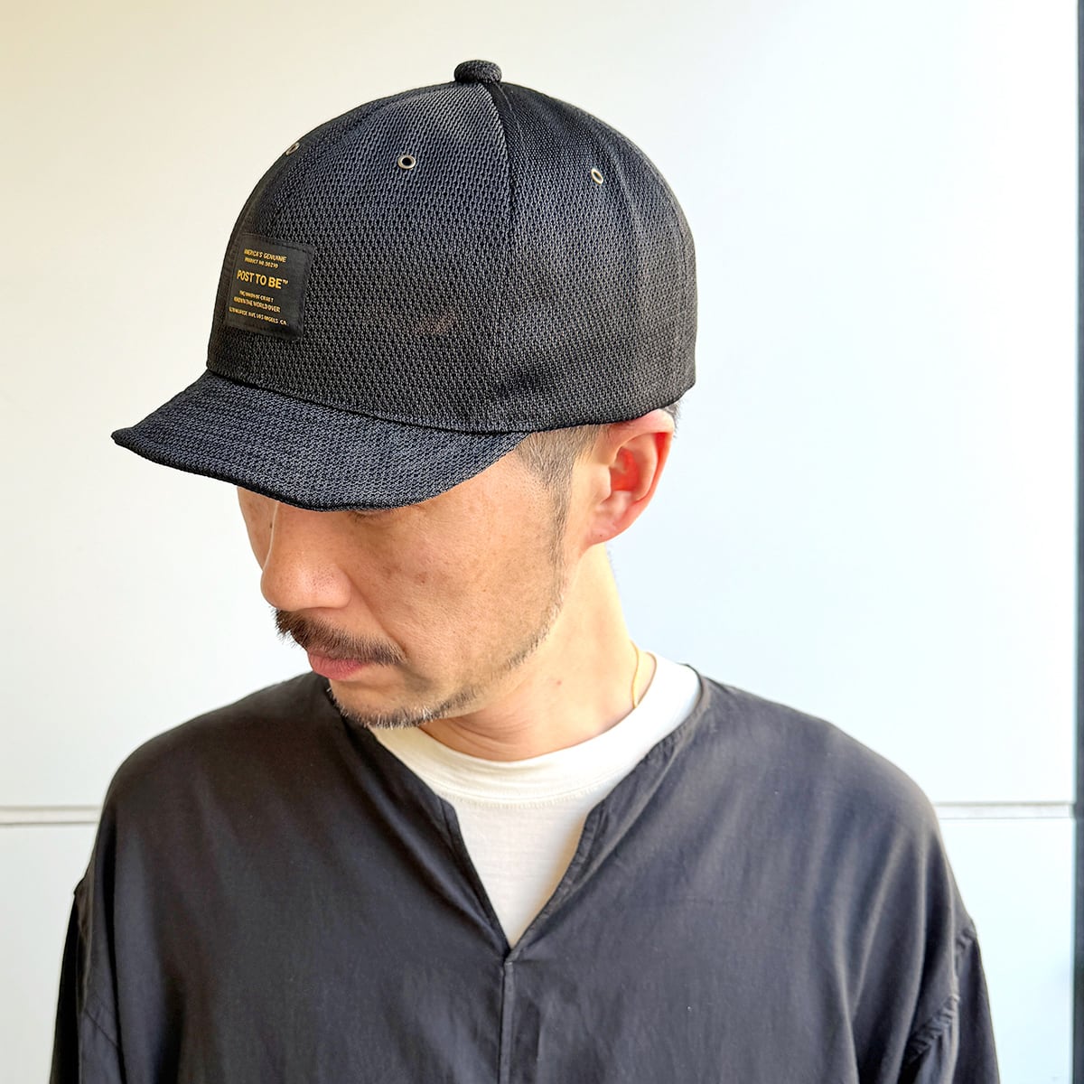 はっ水 ショートつば 大きいサイズ有り】Post To Be Tag Duspo Cap