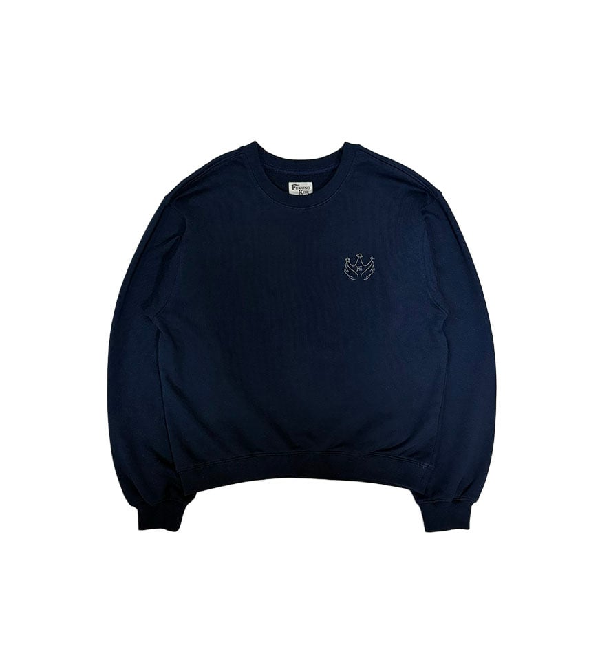 Relaxed Clean Crewneck Sweat | FUKUNOKOE