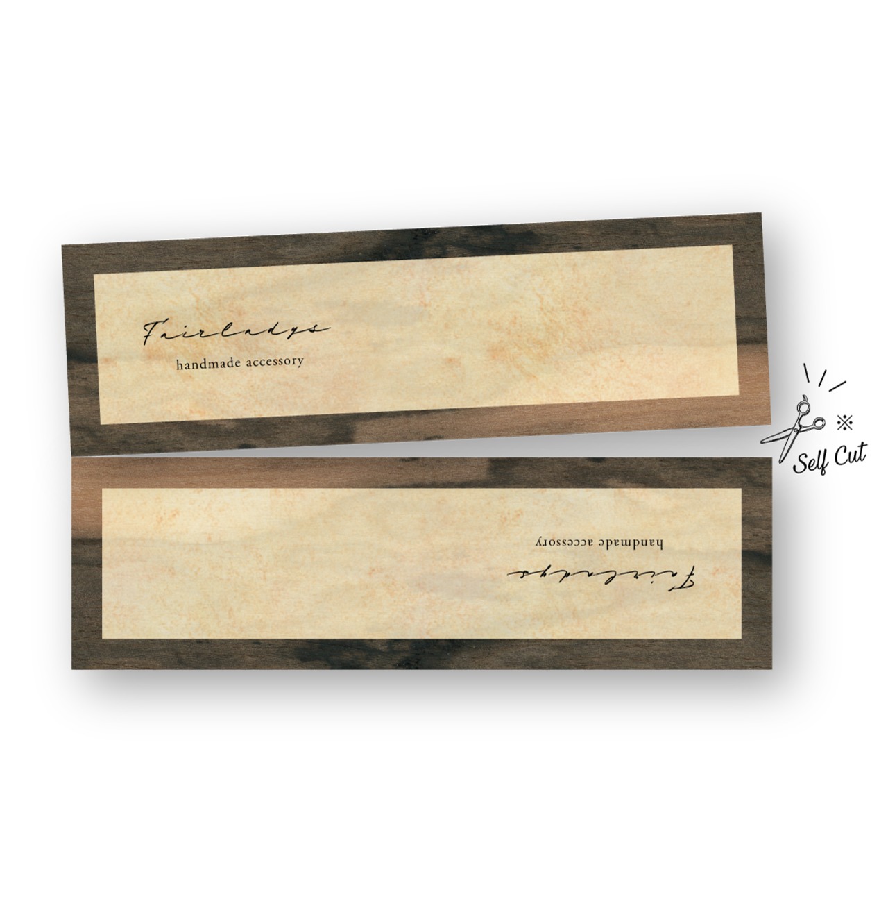 ウッドデザイン ｜ アクセサリー台紙 ｜ cd_00414