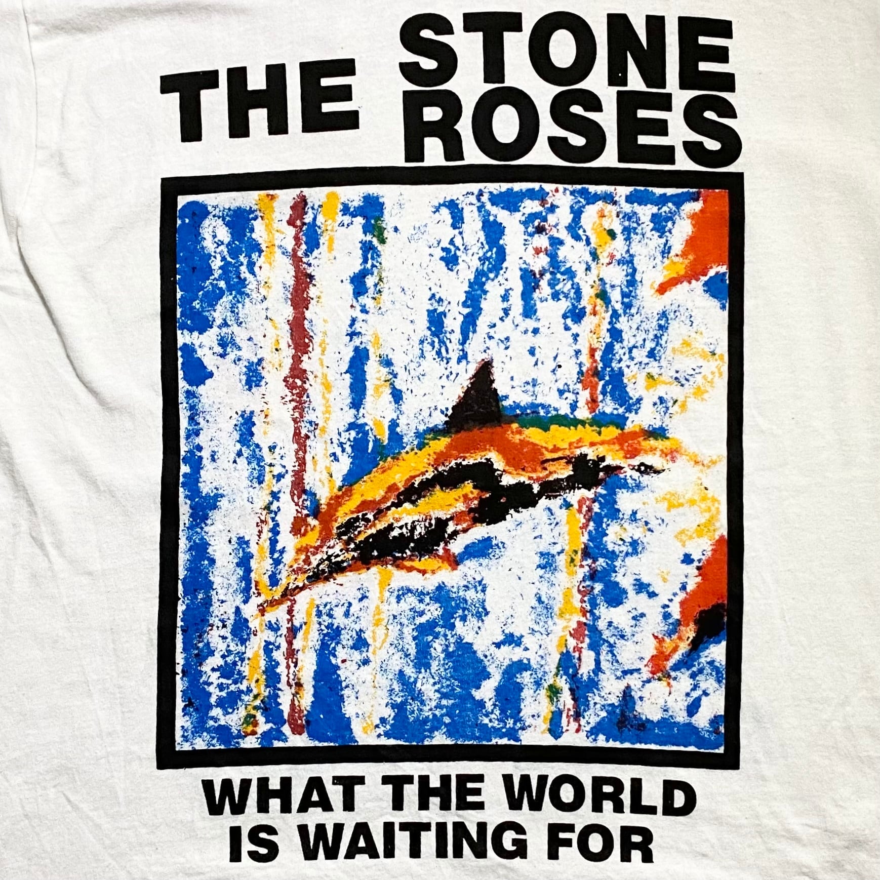 vintage 1990's THE STONE ROSES european tour tee | NOIR ONLINE vintage 1990's THE STONE ROSES european tour tee | NOIR ONLINE