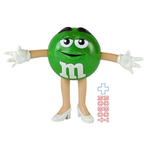 M&M's ベンダブル・フィギュア エムアンドエムズ グリーン 9.5センチ