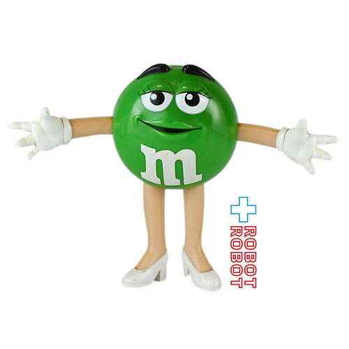 M&M's ベンダブル・フィギュア エムアンドエムズ グリーン 9.5センチ