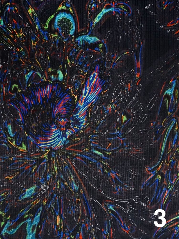 受注商品】Rumi Rockキモノ「ビカクシダ」 [ A1647 A1564 A1563 A1566