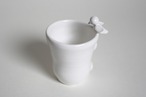 小鳥のとまったカップ：直径8.2cm×高さ11cm
