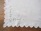 リネンナプキン イニシャルとハート型刺繍(穴・シミあり) 画像11