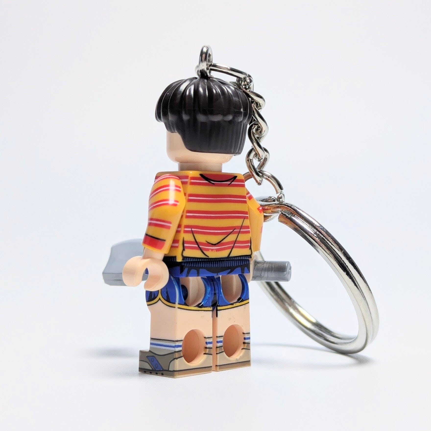 ★ブロックフィギュアキーホルダー★【 Stranger Things / ストレンジャーシングス 】 ウィリアム・バイヤーズ / ウィル / 賢者ウィル(Will the Wise) 〚アメリカン雑貨 アメトイ〛