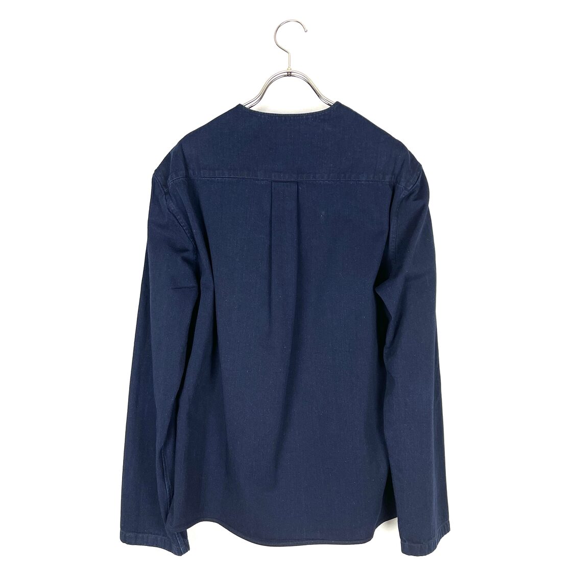 LEMAIRE(ルメール) V-Neck Collar Shirt Denim (d navy) | Pay ID