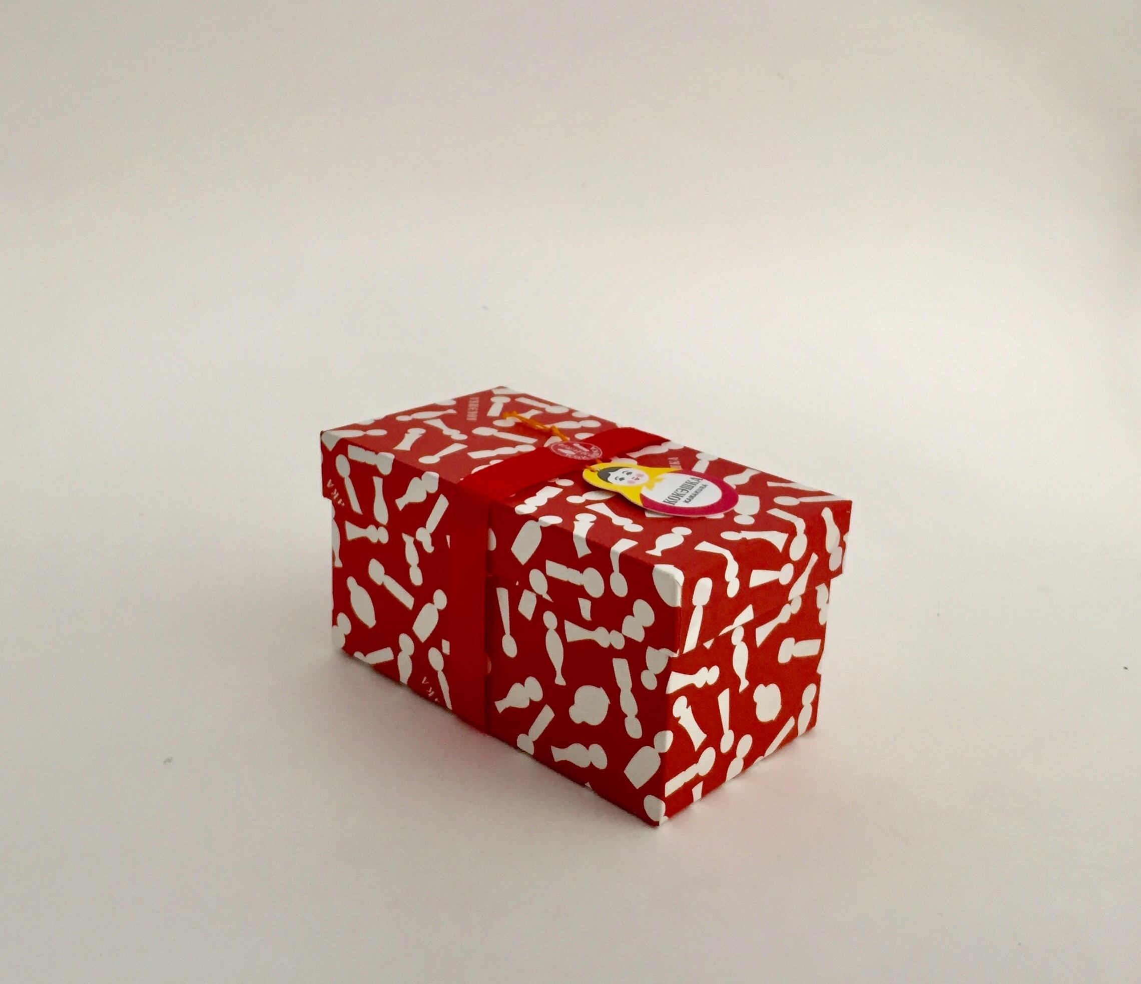 タチアナさんの冬景色マトリョーシカ（3個組/5種類）