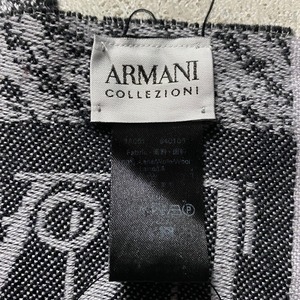 ARMANI COLLEZIONI logo line stole