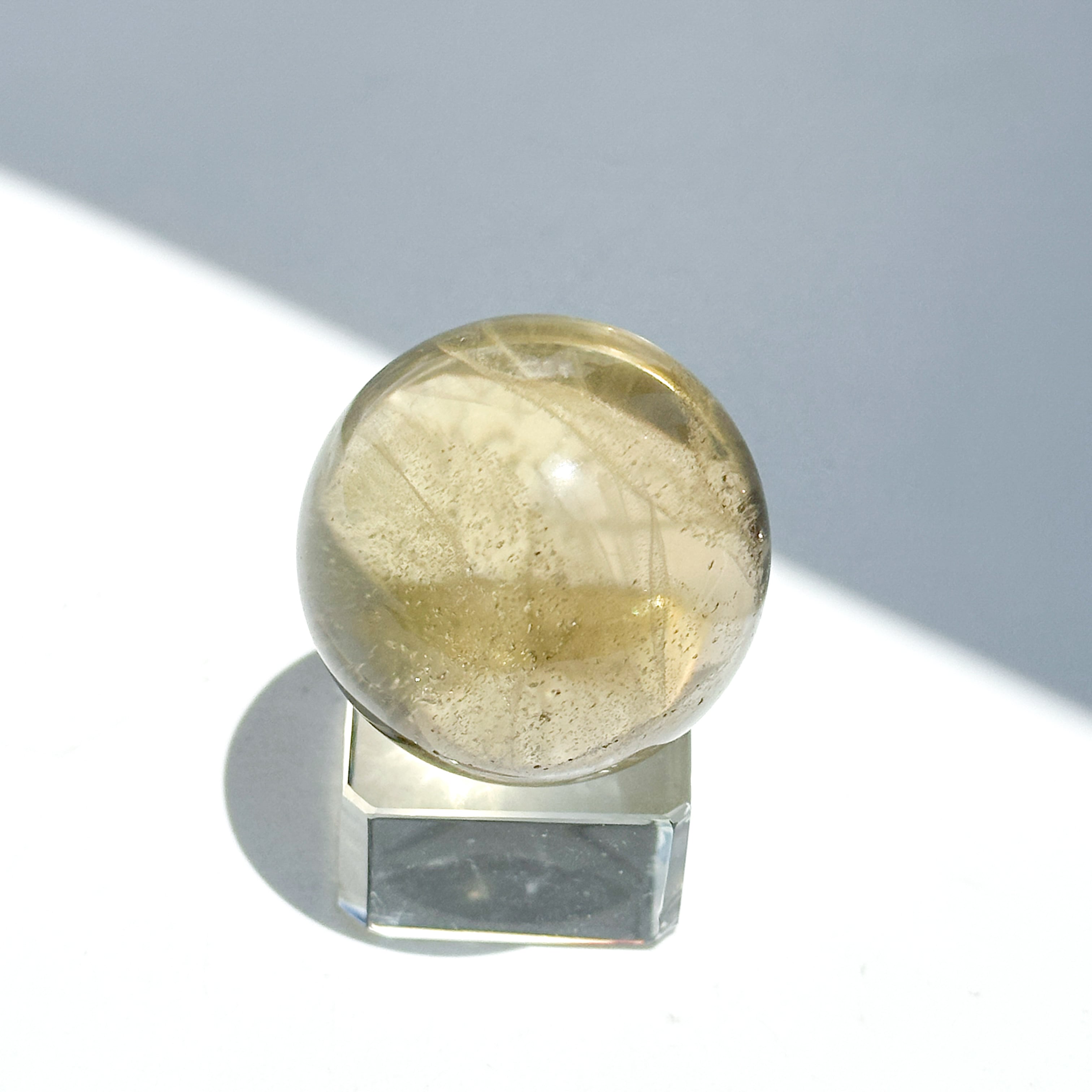 天然石シトリン　スフィア シトリン（黄水晶） スフィア31◇ Citrine ◇ 天然石・鉱物