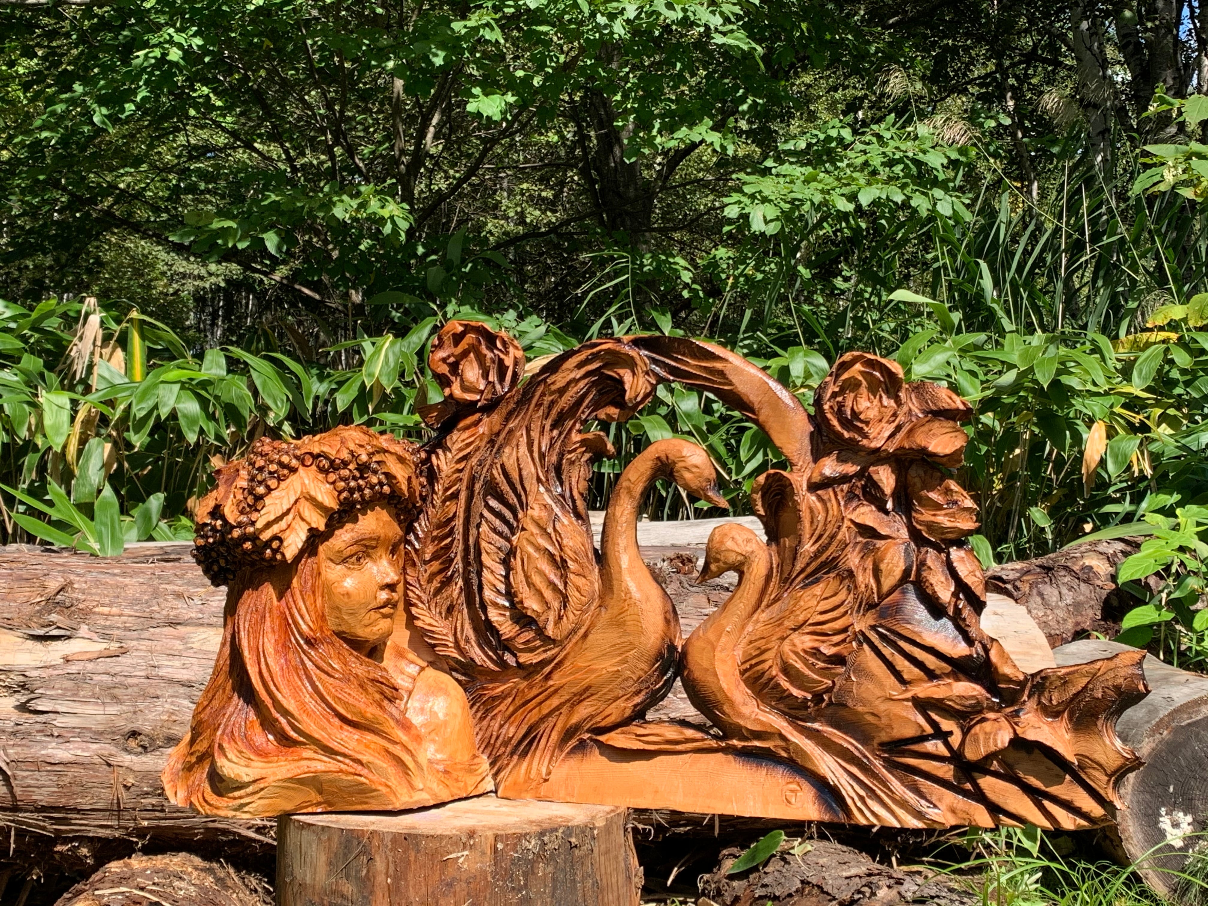 ブラジル　アマゾン　木彫り　アート 南研子さんが熱帯雨林保護活動のため、30年に渡り集めてきた先住民族