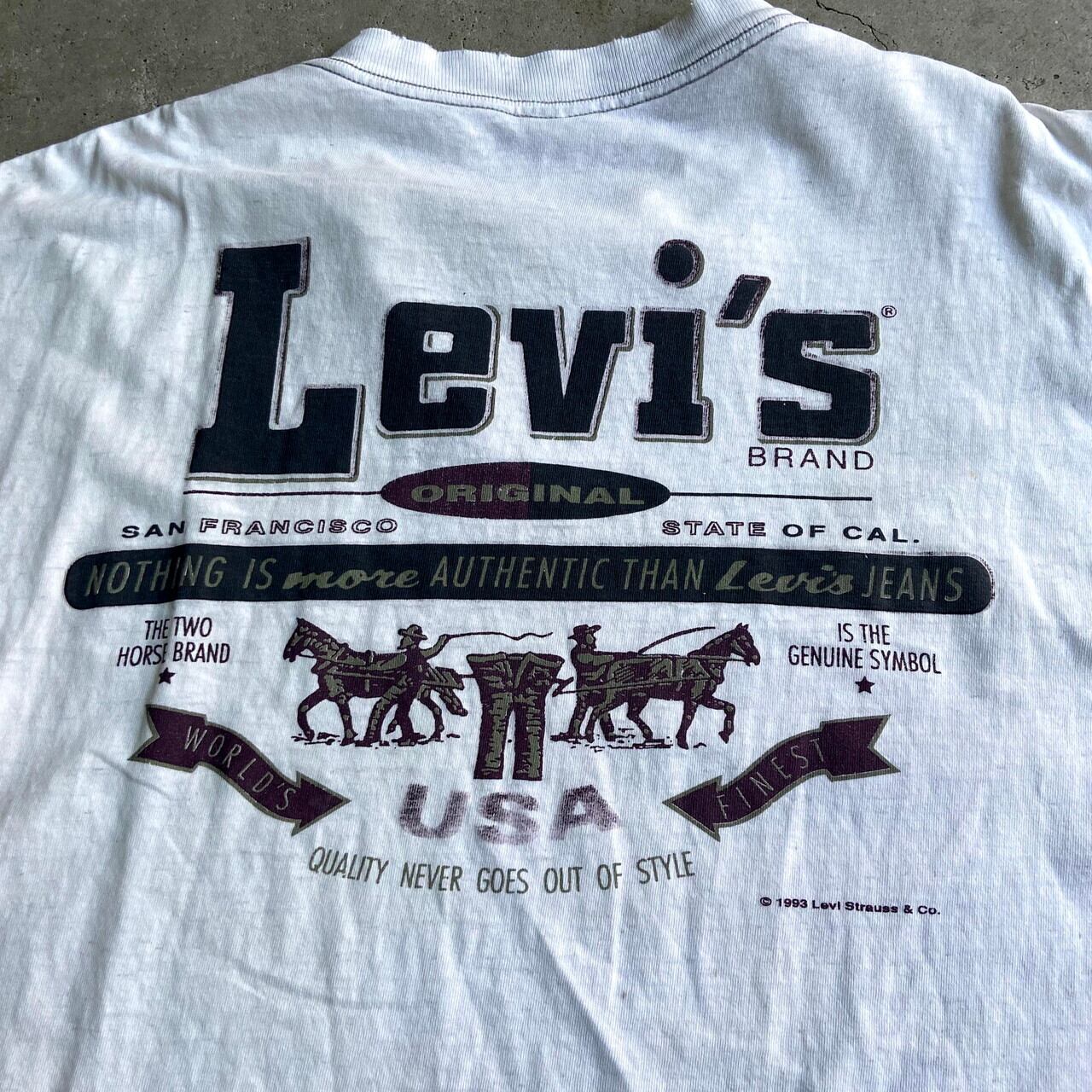 リーバイス　LEVIS  シングルステッチ　プリント　Tシャツ