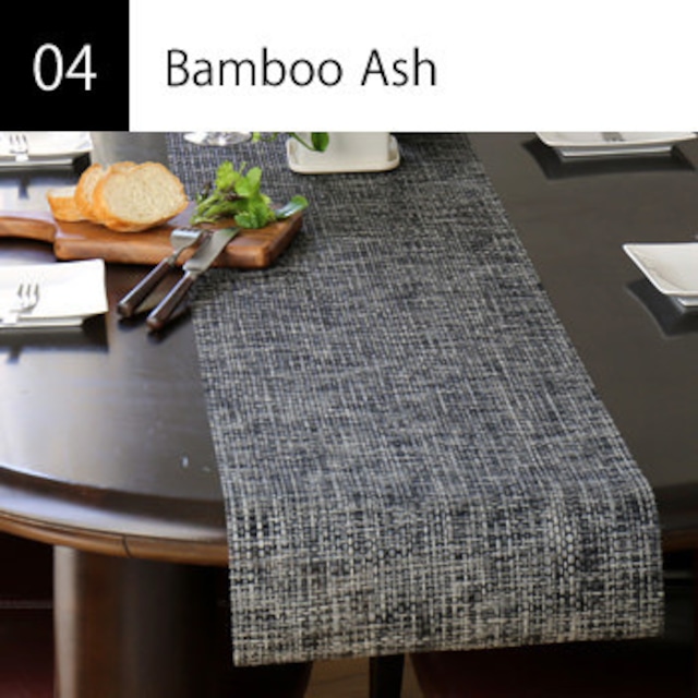 テーブルランナー Bamboo Ash